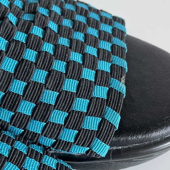 Vintage Checkered Platform Sandals - Picture 5 of 8